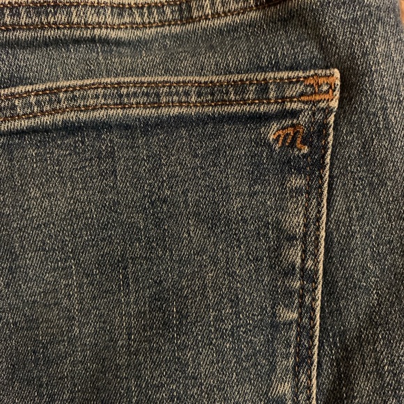 Madewell Mid-Rise Kickout Crop Raw Hem Size 28 Loose Fit Cropped Flared Pants - Picture 3 of 11